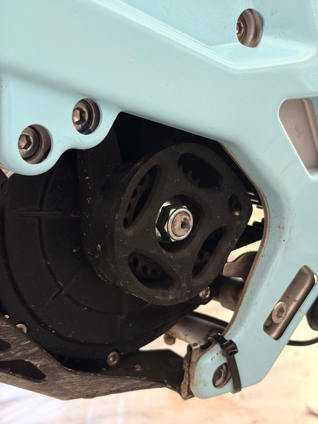 Plastic Surron Lbx Motor Cover