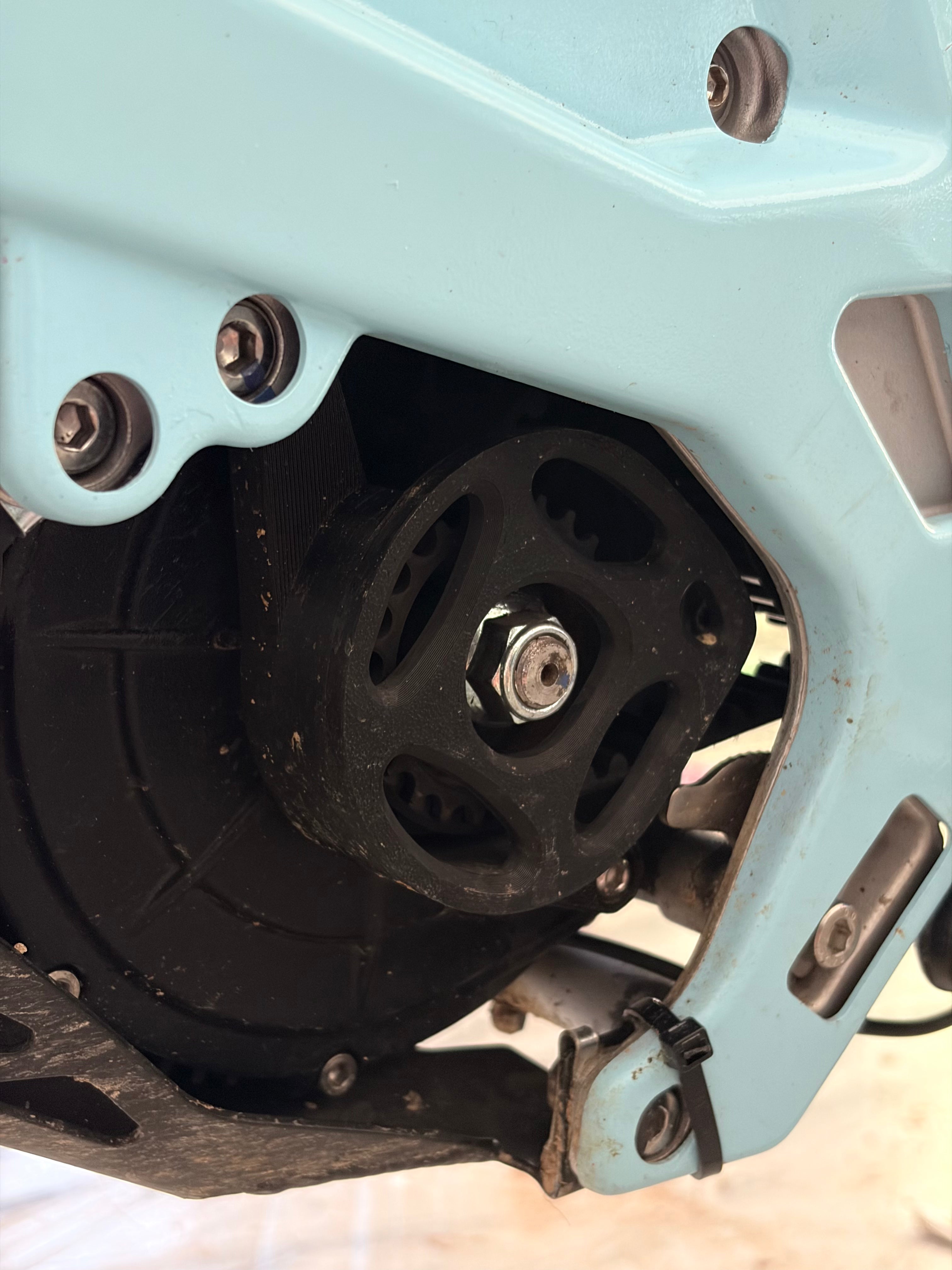 Plastic Surron Lbx Motor Cover