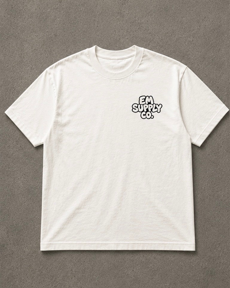 White EM Supply Co. Tee